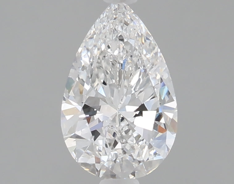 1.05 carat pear lab grown diamond D color VVS2 clarity