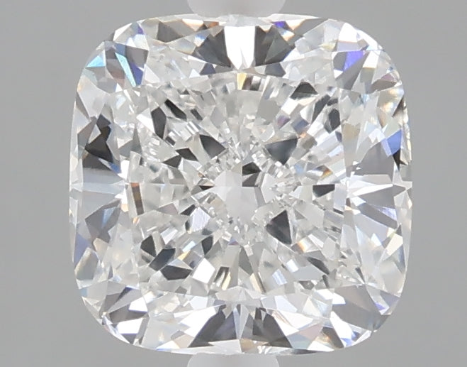 2.03 carat cushion lab grown diamond E color VVS2 clarity