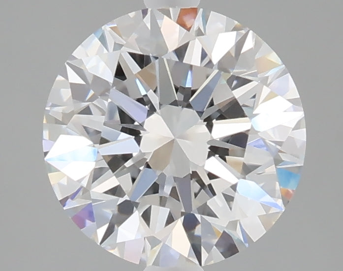 2.04 carat round lab grown diamond E color VVS2 clarity