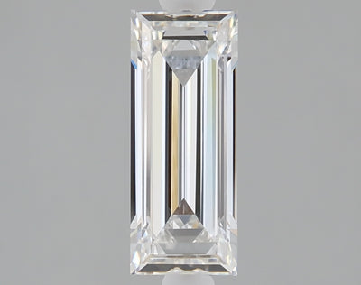 1.05 carat baguette lab grown diamond E color VVS2 clarity