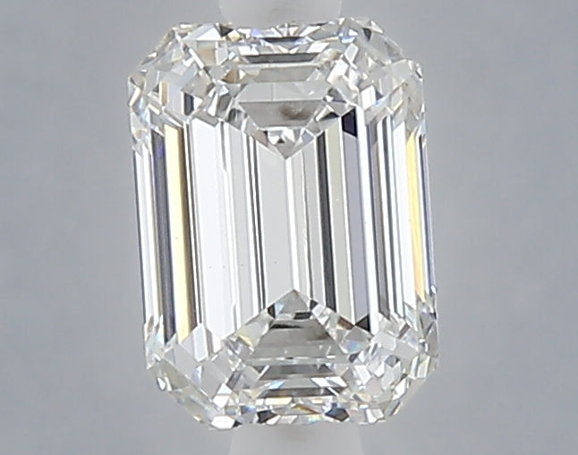 1.01 carat emerald lab grown diamond E color VVS2 clarity