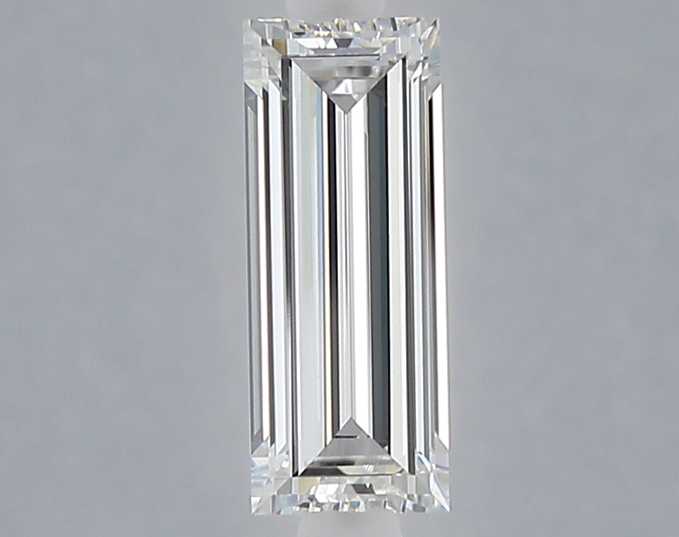 1.02 carat baguette lab grown diamond E color VVS2 clarity