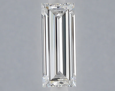 1.02 carat baguette lab grown diamond E color VVS2 clarity