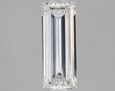 1.02 carat baguette lab grown diamond E color VS1 clarity