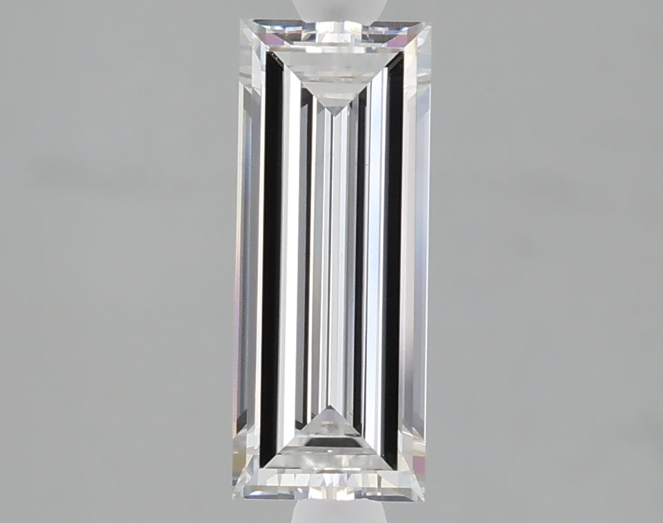 1.06 carat baguette lab grown diamond E color VS1 clarity