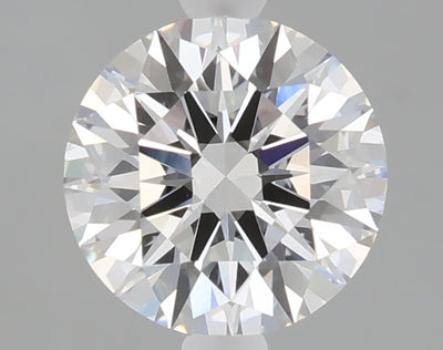 1.53 carat round lab grown diamond E color VVS2 clarity