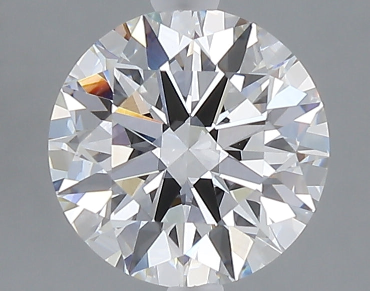 2.02 carat round lab grown diamond E color VVS2 clarity