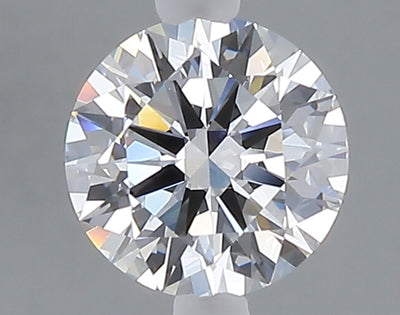 1.07 carat round lab grown diamond D color VVS2 clarity