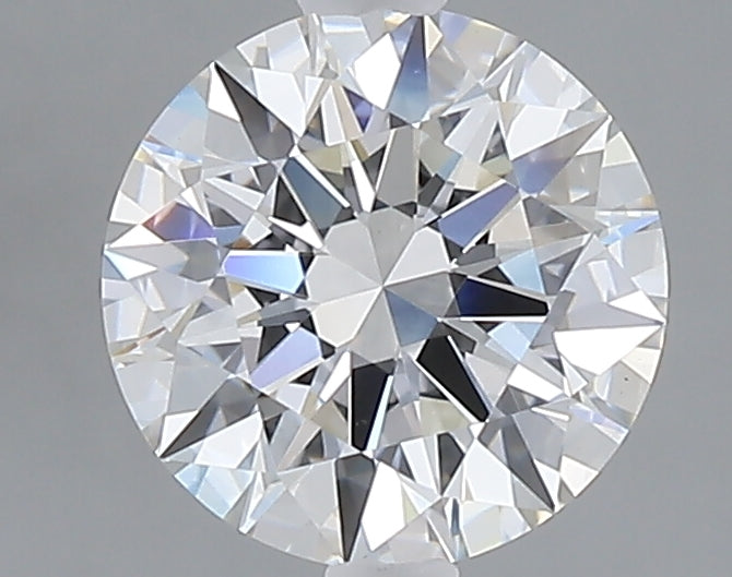 1.56 carat round lab grown diamond E color VVS2 clarity