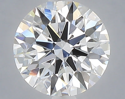 1.57 carat round lab grown diamond E color VVS2 clarity