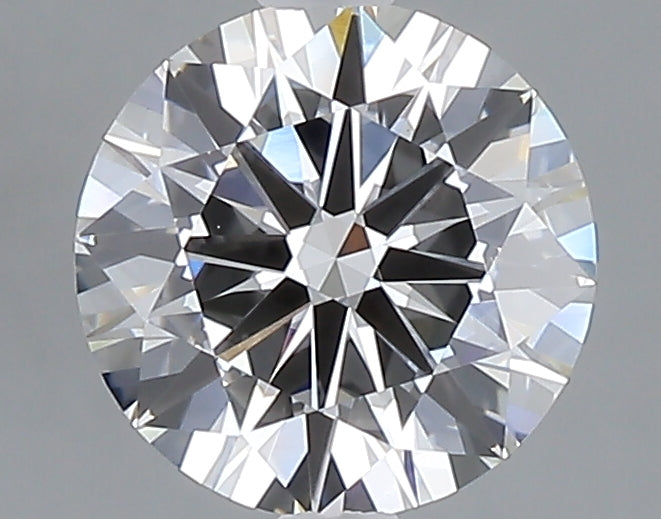 1.53 carat round lab grown diamond E color VVS2 clarity