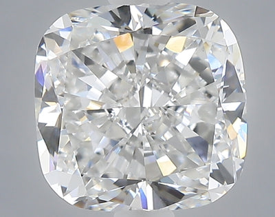1.58 carat cushion lab grown diamond E color VVS2 clarity
