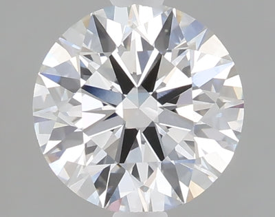 1.57 carat round lab grown diamond E color VVS2 clarity