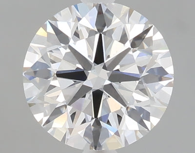 1.55 carat round lab grown diamond E color VVS2 clarity