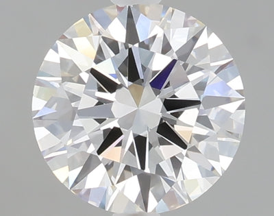 1.56 carat round lab grown diamond E color VVS2 clarity