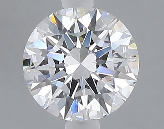 1.09 carat round lab grown diamond D color VVS2 clarity