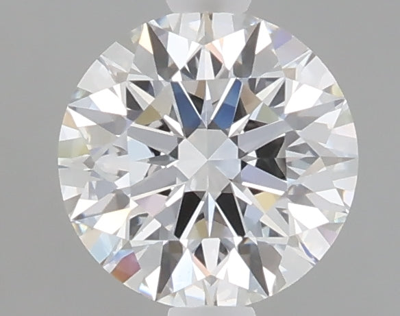 1.08 carat round lab grown diamond E color VVS2 clarity