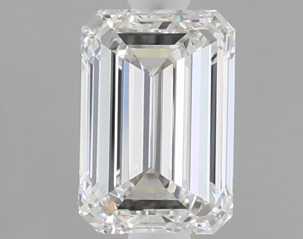 1.01 carat emerald lab grown diamond E color VVS2 clarity