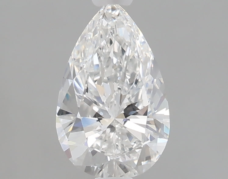 1.04 carat pear lab grown diamond E color VS1 clarity