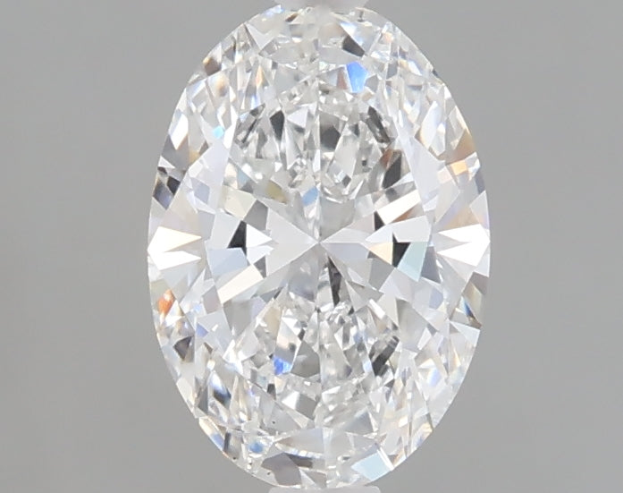 1.05 carat oval lab grown diamond D color VS1 clarity