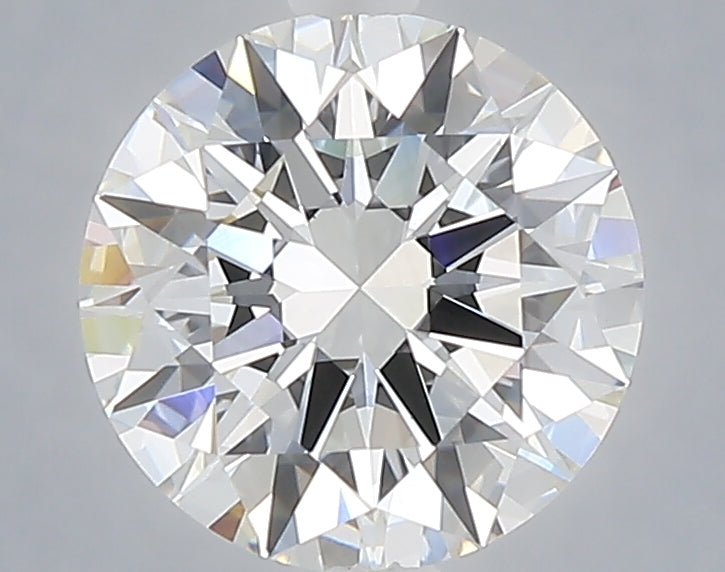 2.02 carat round lab grown diamond E color VVS2 clarity