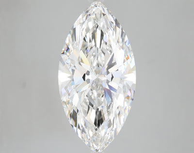 6.23 carat marquise lab grown diamond F color VVS2 clarity