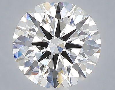 2.03 carat round lab grown diamond F color VS1 clarity