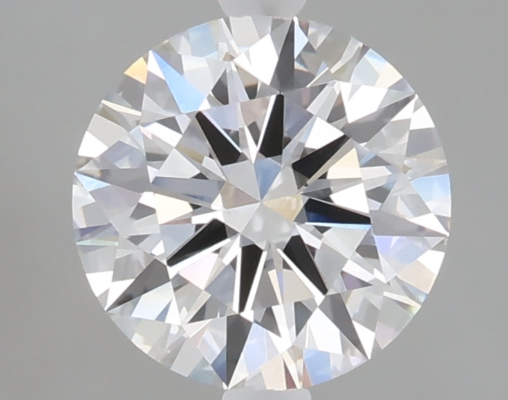 2.03 carat round lab grown diamond E color VVS2 clarity