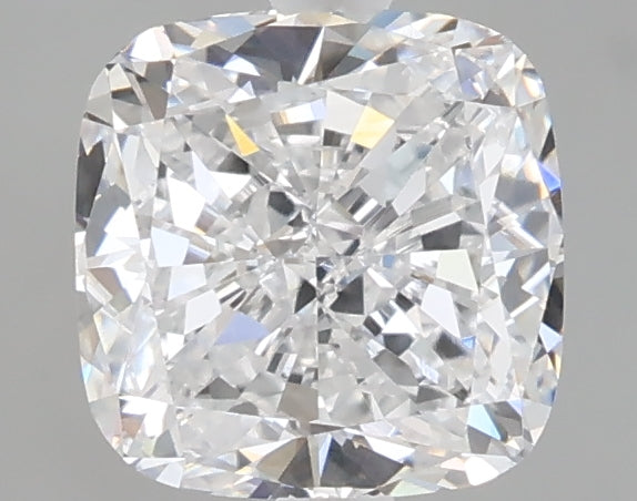 1.57 carat cushion lab grown diamond D color VVS2 clarity