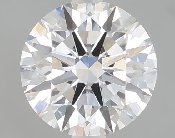 1.09 carat round lab grown diamond E color VVS2 clarity