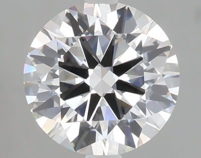 2.00 carat round lab grown diamond F color VS1 clarity