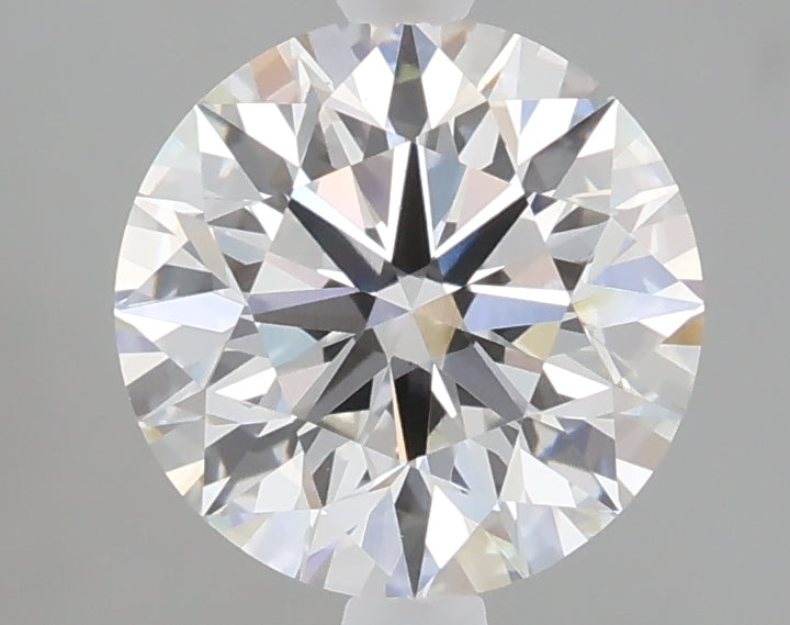 2.01 carat round lab grown diamond E color VS1 clarity