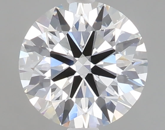 1.07 carat round lab grown diamond E color VVS2 clarity
