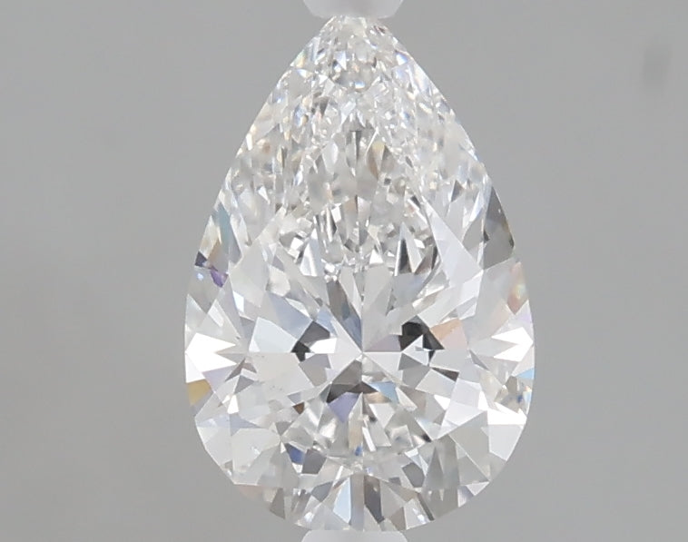 1.08 carat pear lab grown diamond E color VS1 clarity