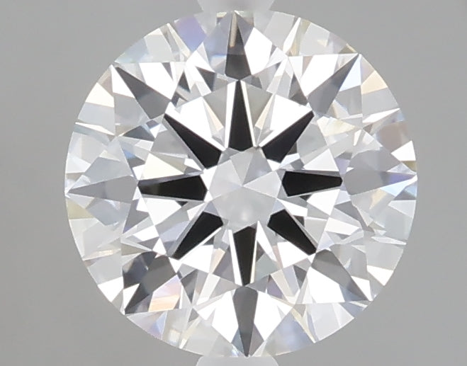 1.56 carat round lab grown diamond E color VVS2 clarity