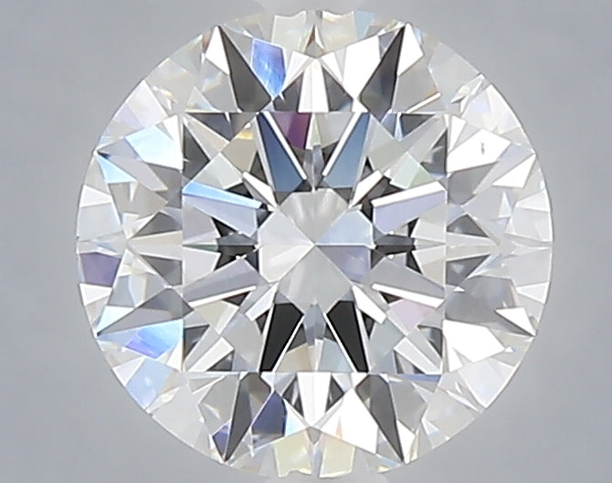 1.57 carat round lab grown diamond D color VVS2 clarity