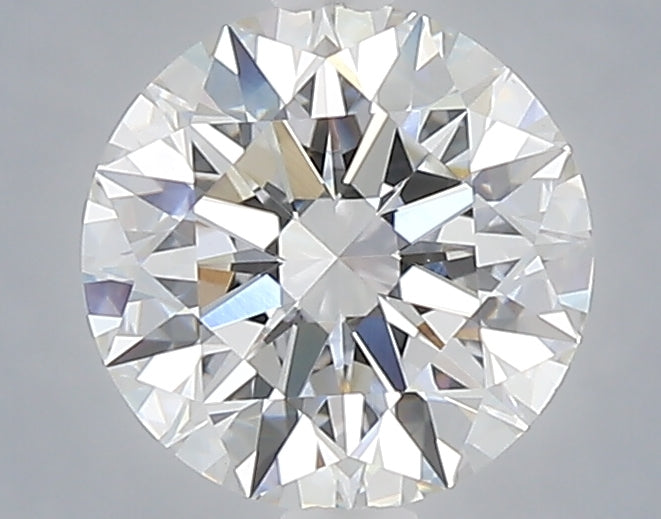 1.56 carat round lab grown diamond E color VVS2 clarity