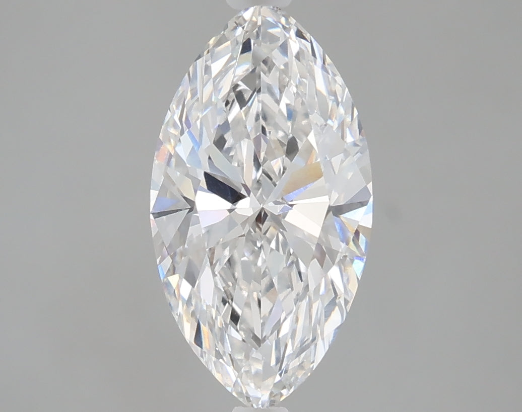 2.03 carat marquise lab grown diamond E color VS1 clarity
