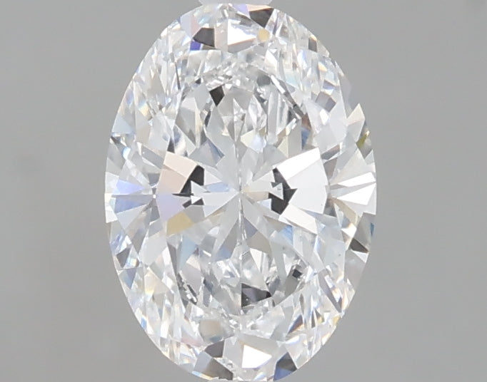 1.04 carat oval lab grown diamond D color VVS2 clarity
