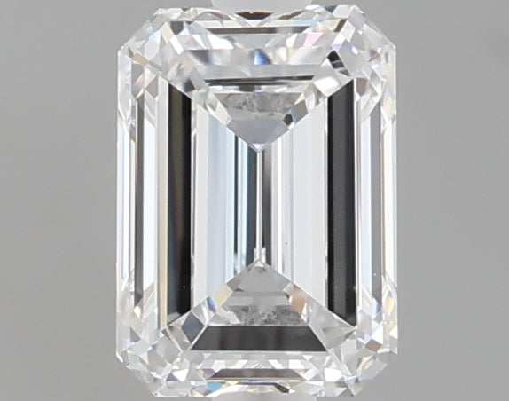 1.01 carat emerald lab grown diamond E color VVS2 clarity