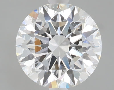 2.03 carat round lab grown diamond F color VS1 clarity