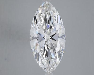 6.28 carat marquise lab grown diamond F color VS1 clarity