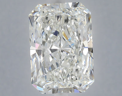7.49 carat radiant lab grown diamond G color VS1 clarity