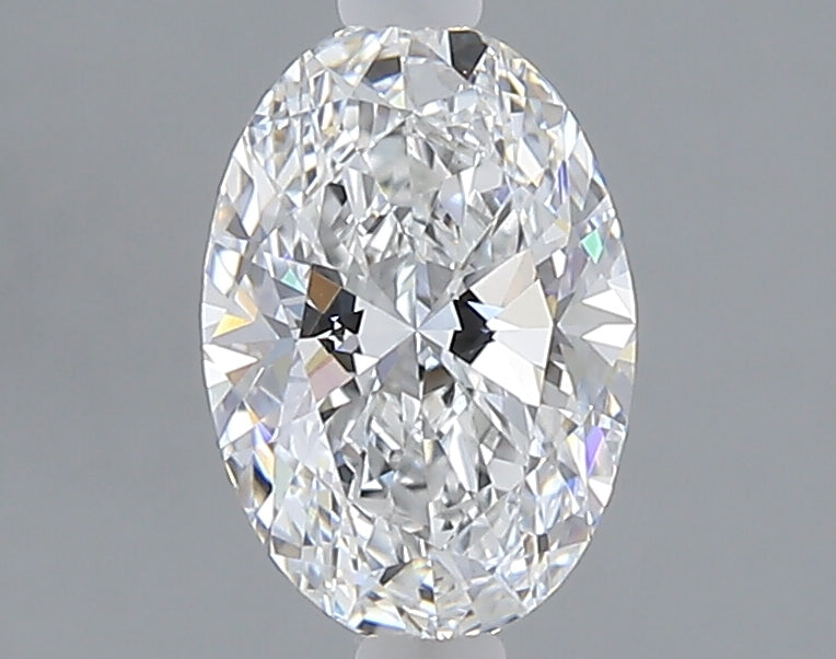 1.05 carat oval lab grown diamond D color VS1 clarity