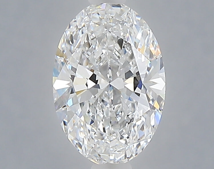1.03 carat oval lab grown diamond E color VS1 clarity