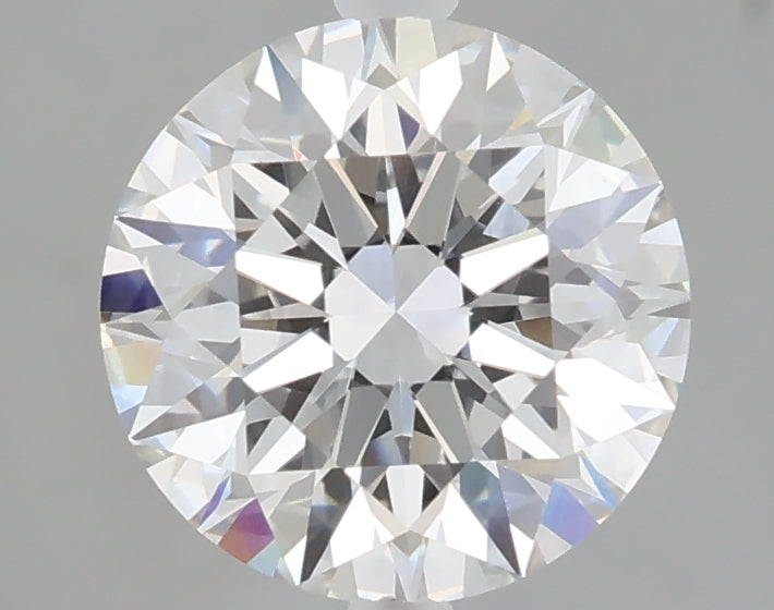 2.08 carat round lab grown diamond E color VVS2 clarity