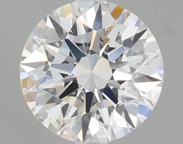 1.57 carat round lab grown diamond E color VVS2 clarity
