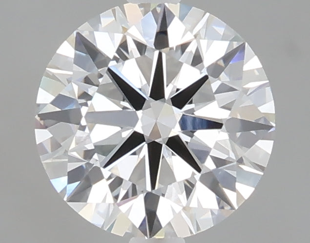 1.54 carat round lab grown diamond D color VVS2 clarity