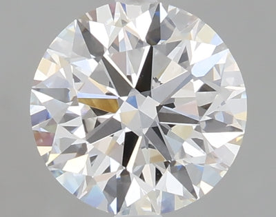 1.53 carat round lab grown diamond E color VS1 clarity