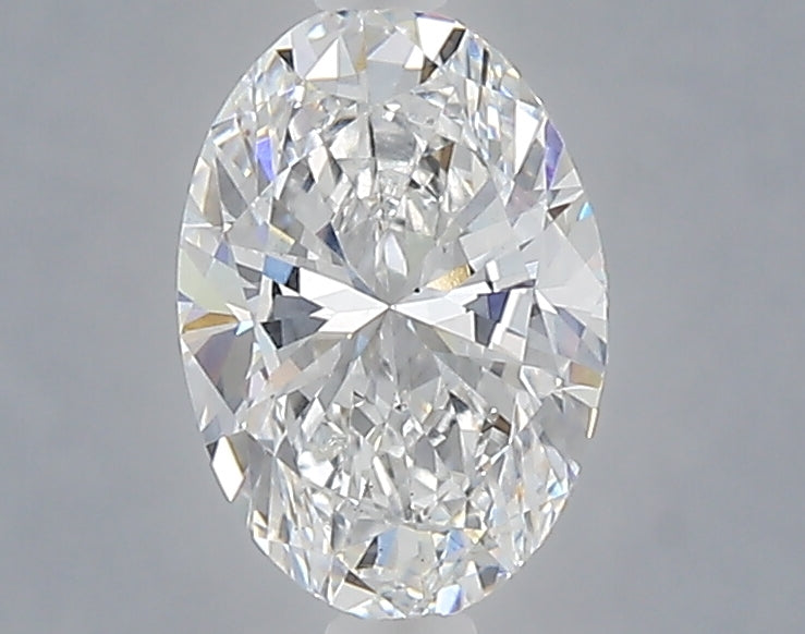 1.08 carat oval lab grown diamond D color VS1 clarity